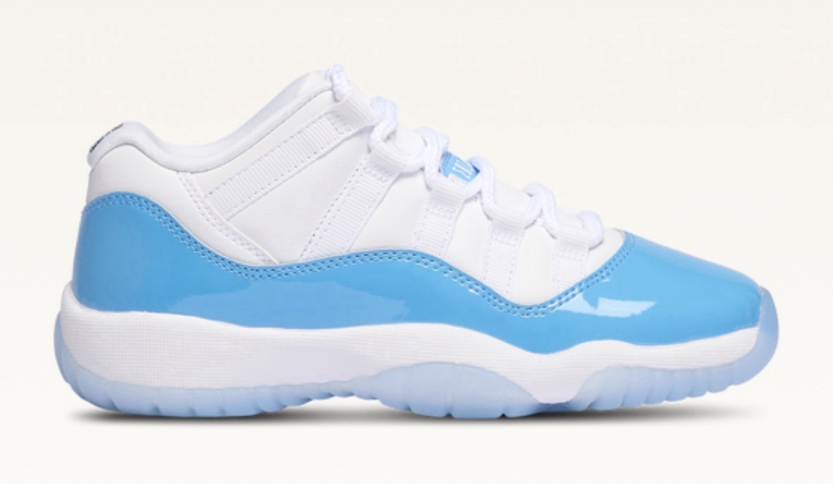 Nike Air Jordan Retro 11 Low GS University Blue FV5121-100 size 4Y-7Y Brand New