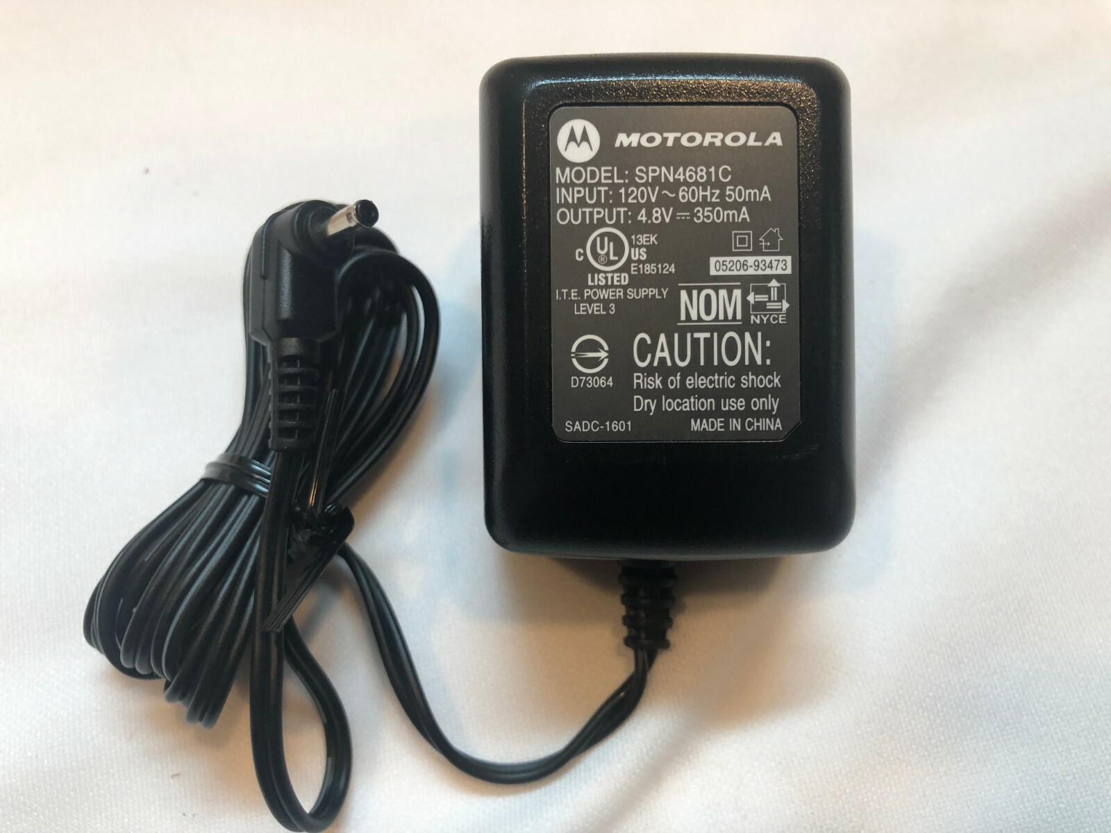 SPN4681C Original Motorola Wall Charger for Motorola V220 V180 V188
