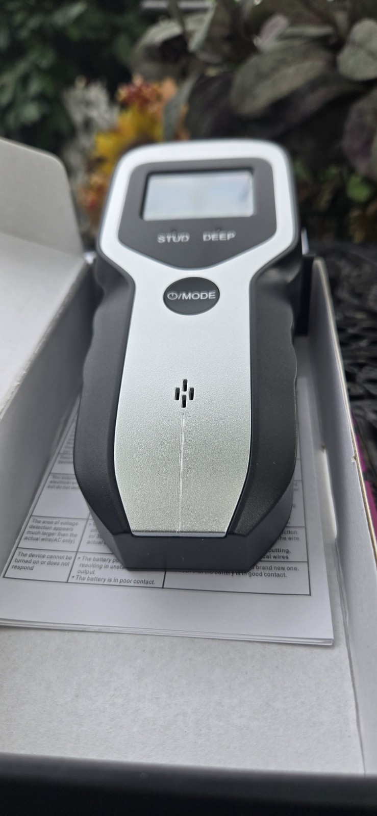 Rohs SY01 Stud Finder Wall Scanner Electronic Silver Stud Sensor Detector NIB