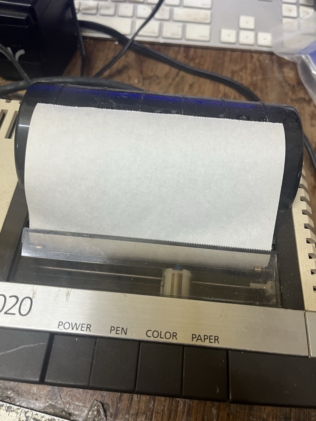 atari 1020 untested head moves when powered on