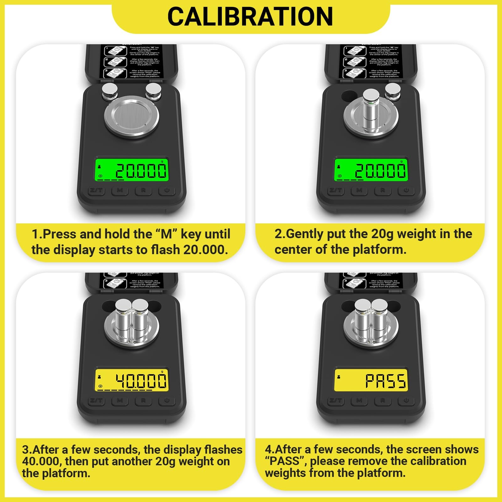 MAXUS Reloading Scale 50g/01g with Powder Trickler and 3 Backlight Modes