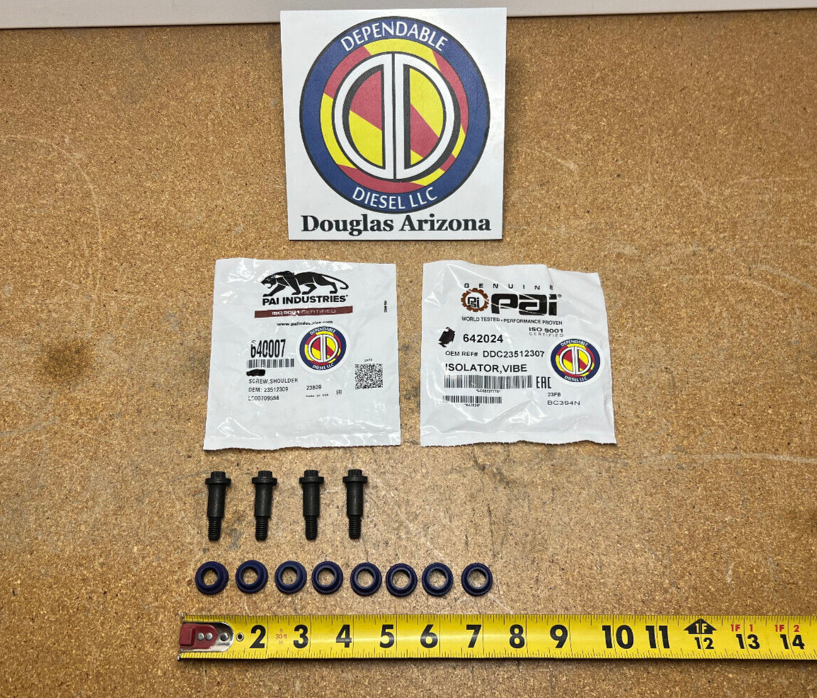 ECM Grommet & Bolt Kit for Detroit Diesel Series 60. PAI Ref.# 23512307 23512309