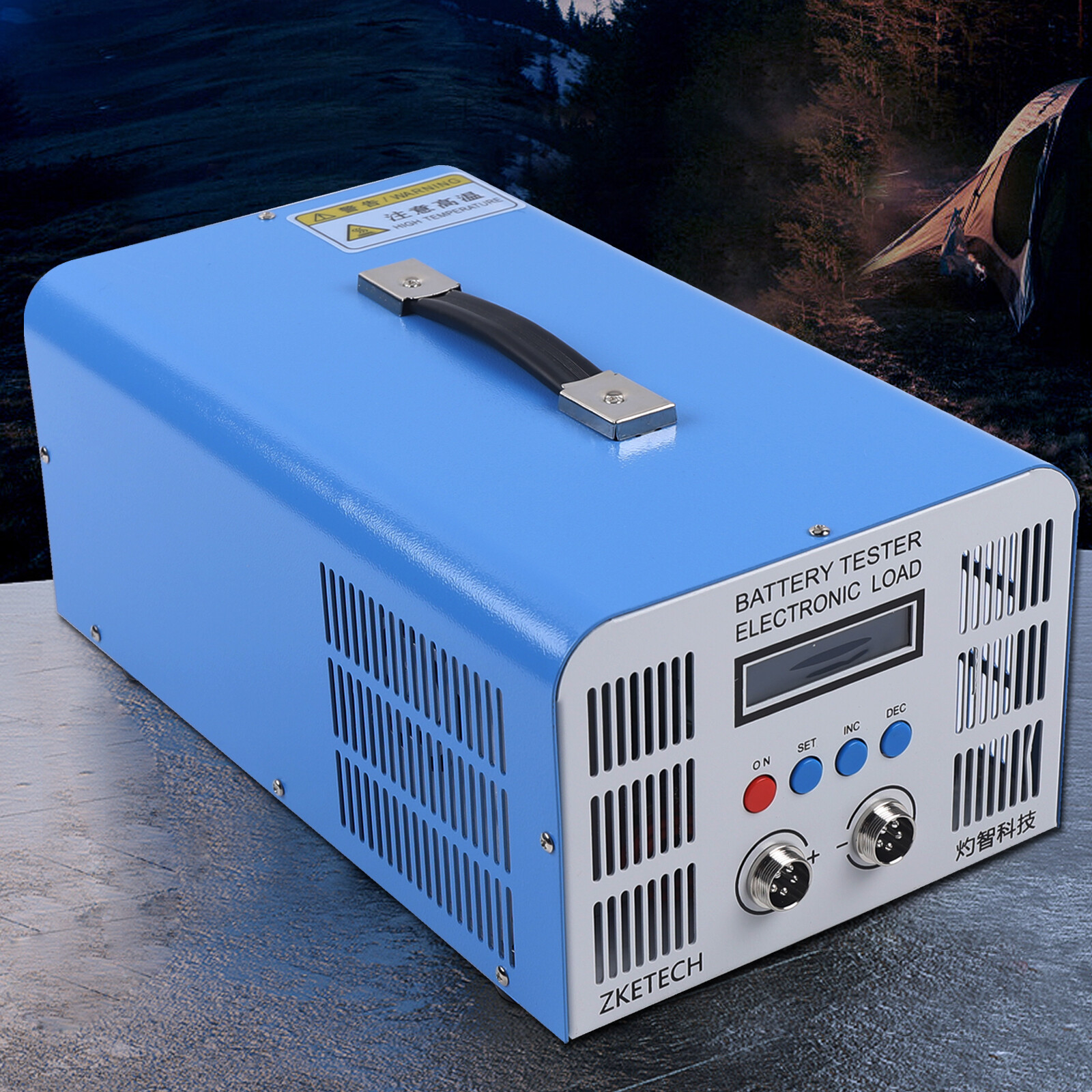 EBC-A40L 5V 200W High Current Lithium Battery Capacity Tester 40A Manual 110V