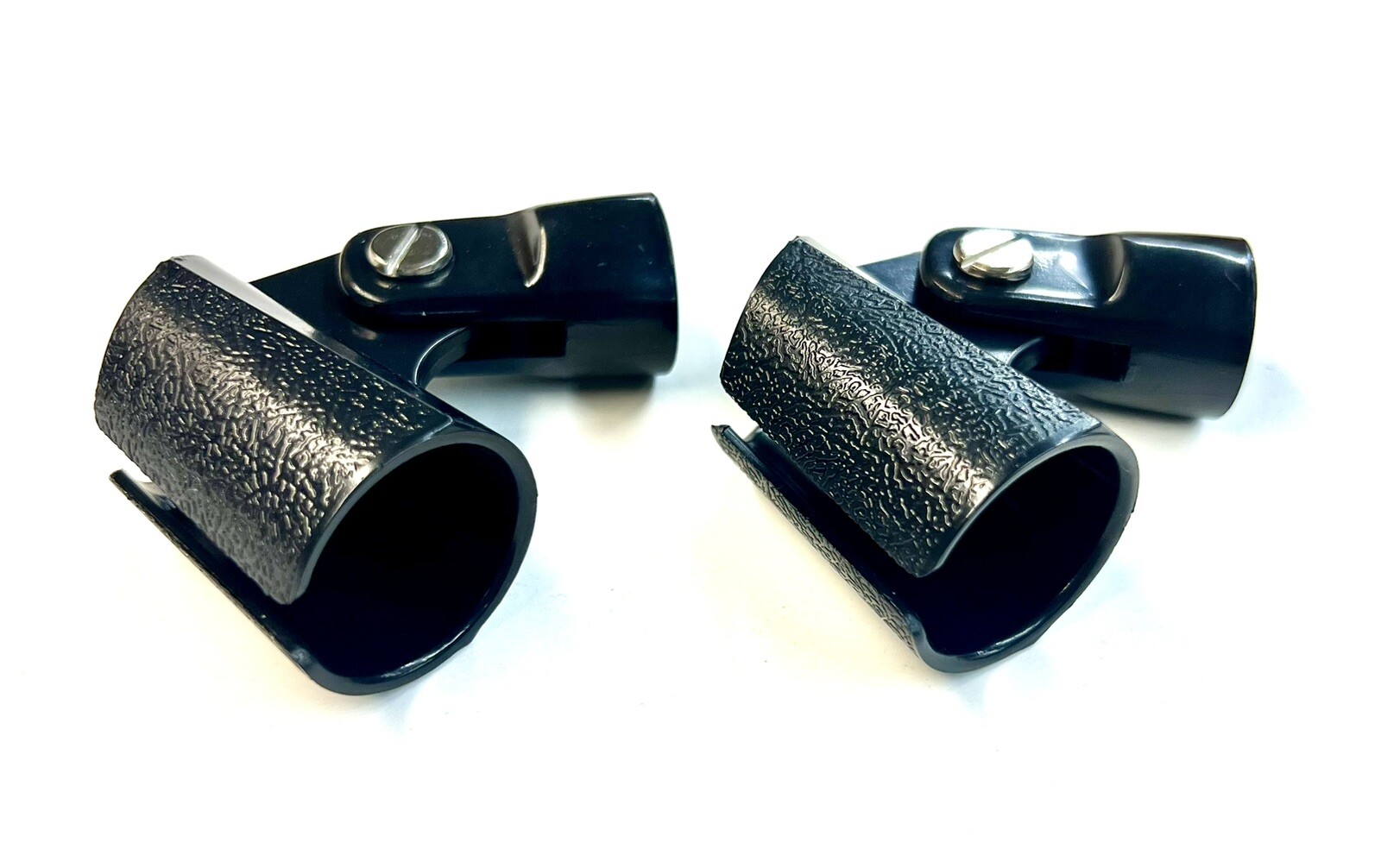 2-Pack Mic Clips. Standard Plastic Microphone Clips