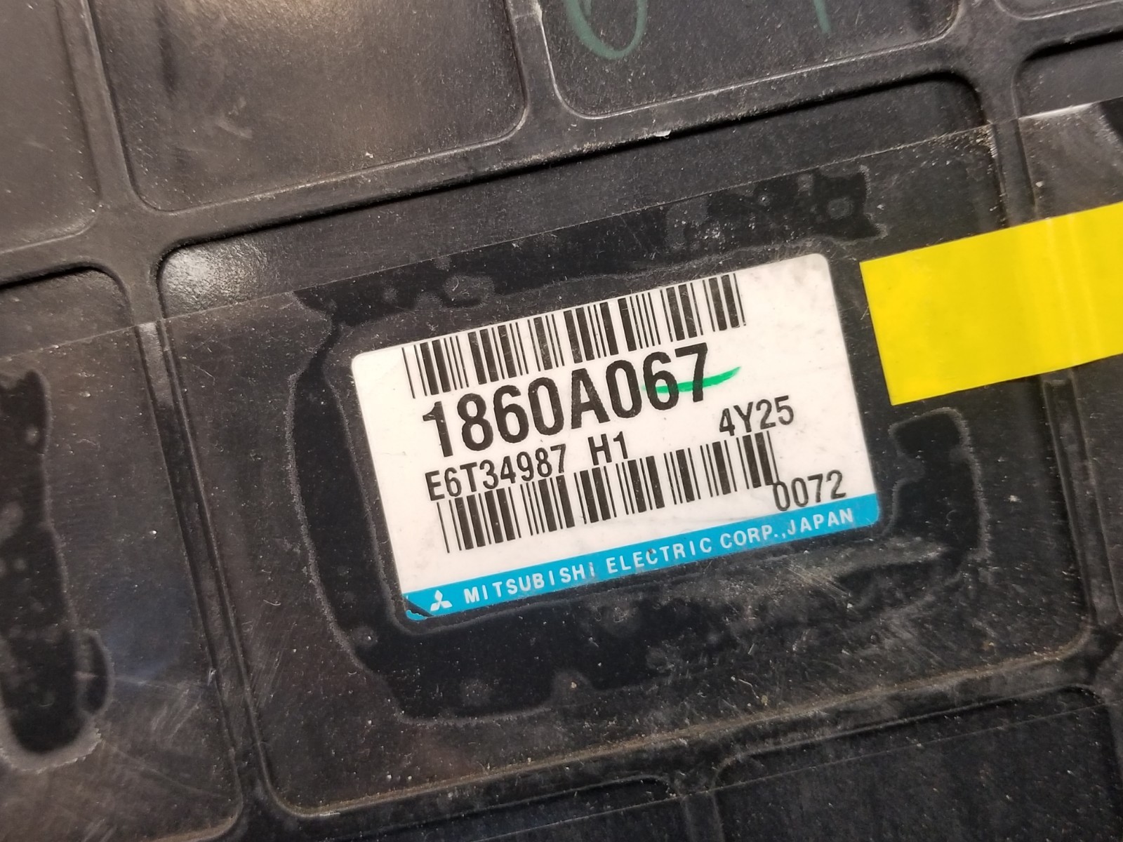 PROGRAMMED PLUG & PLAY MITSUBISHI LANCER 2.0 CONTROL MODULE ECM 1860A067 067