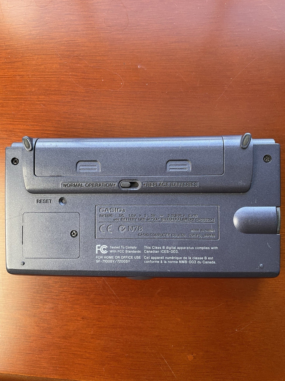Casio Digital Diary SF-7100SY/7200SY 1MB PC Sync. Tested.