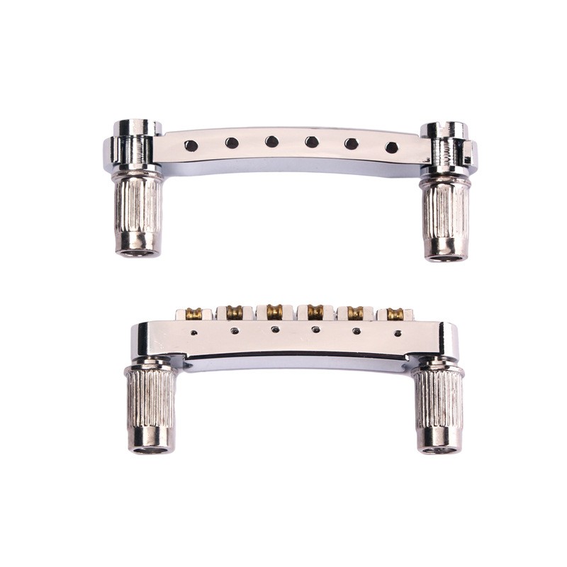 Roller Saddle Tune-O-Matic Guitar Bridge Tailpiece Stud for LP SG Replace