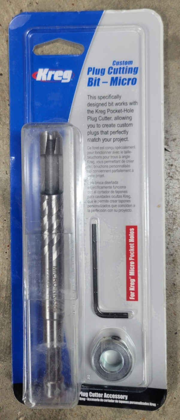 Kreg Plug Cutting Bit-Micro KPC1040