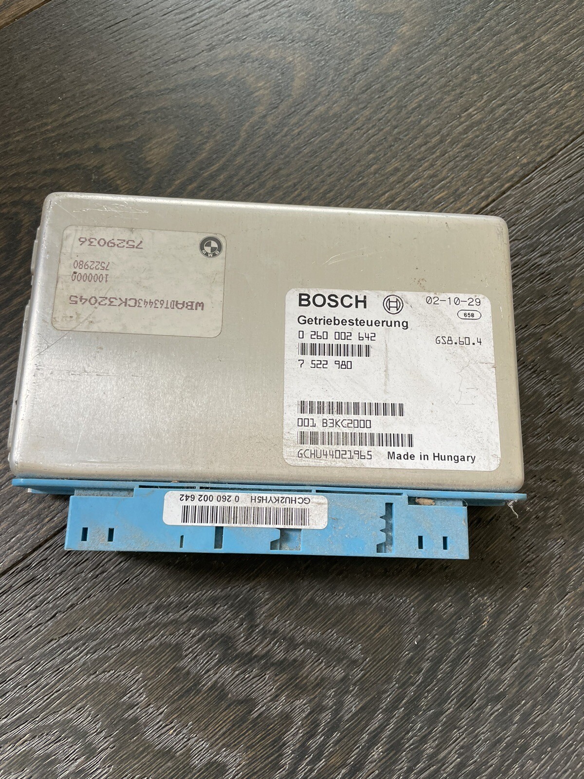 BMW E46 E39 Transmission Control Module TCU TCM OEM 7522980