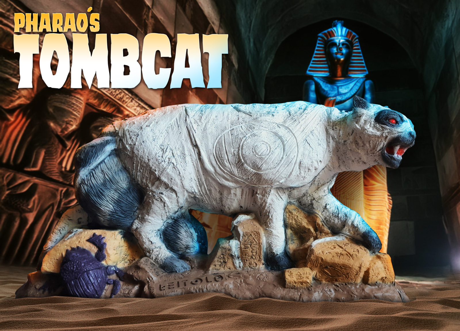 Leitold 3D Animal Pharaoh Cat