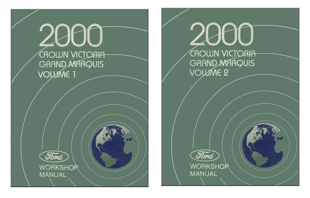 2000 Ford Crown Victoria, Grand Marquis Factory Shop Service Manual