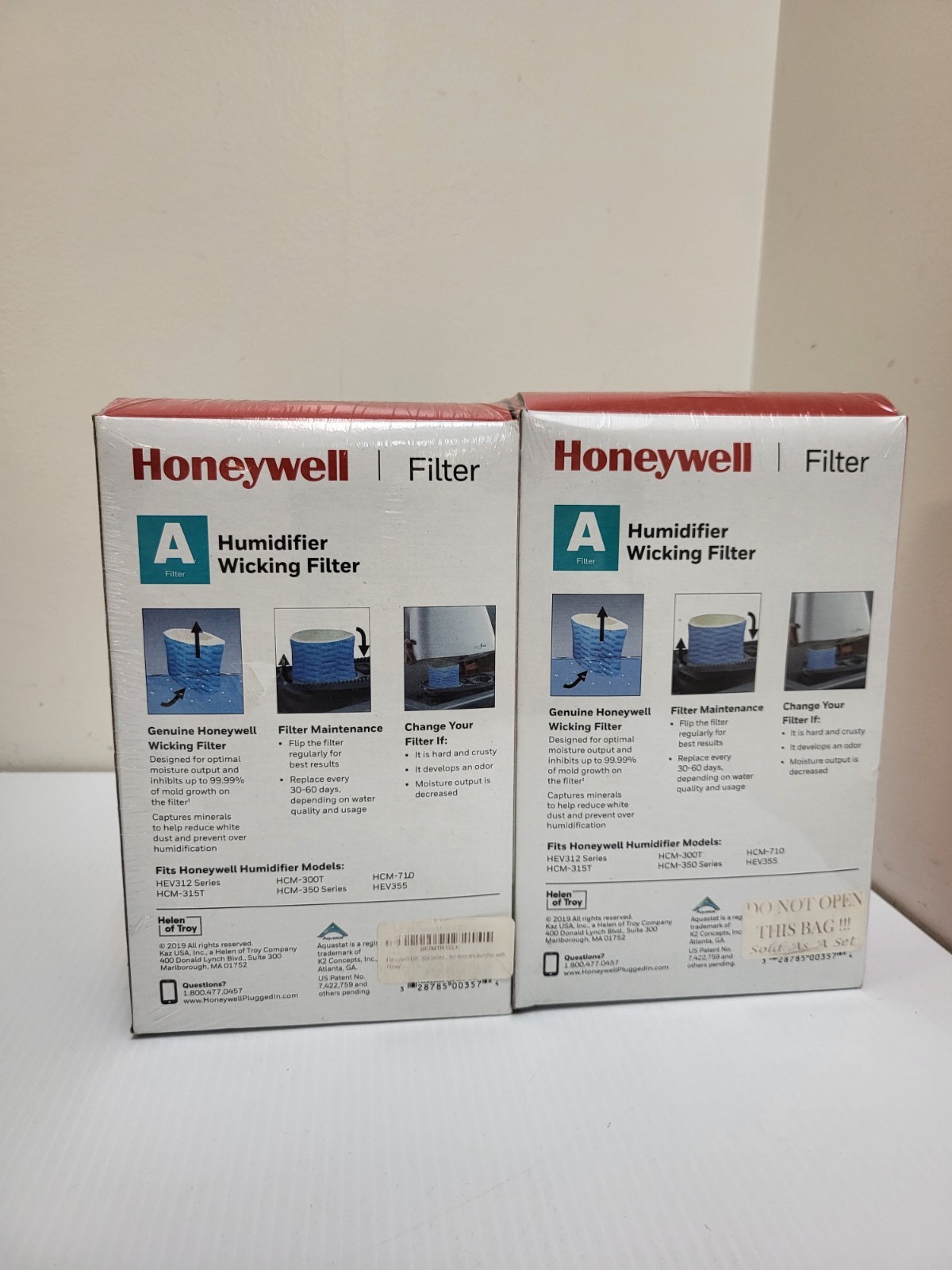 Honeywell Filter Humidifier - Wicking Filter HAC504 (2 Pack) A