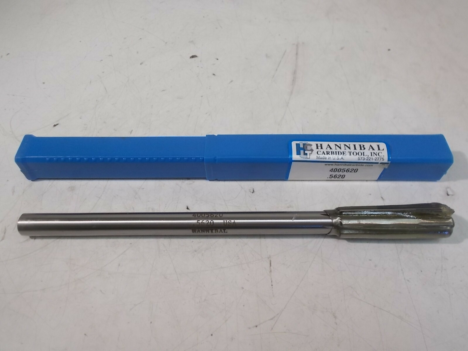 NIB Hannibal 4005620 .5620" Reamer