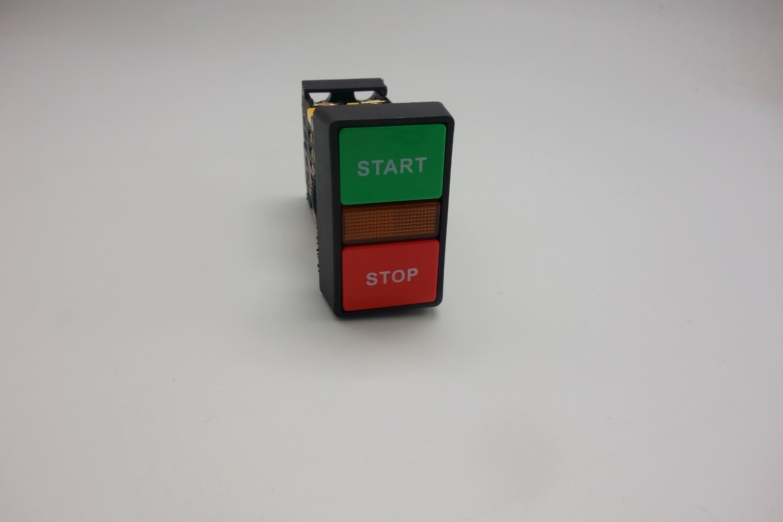 30MM Double head START STOP PUSH BUTTON 120V AC/DC LED illuminated Momentary