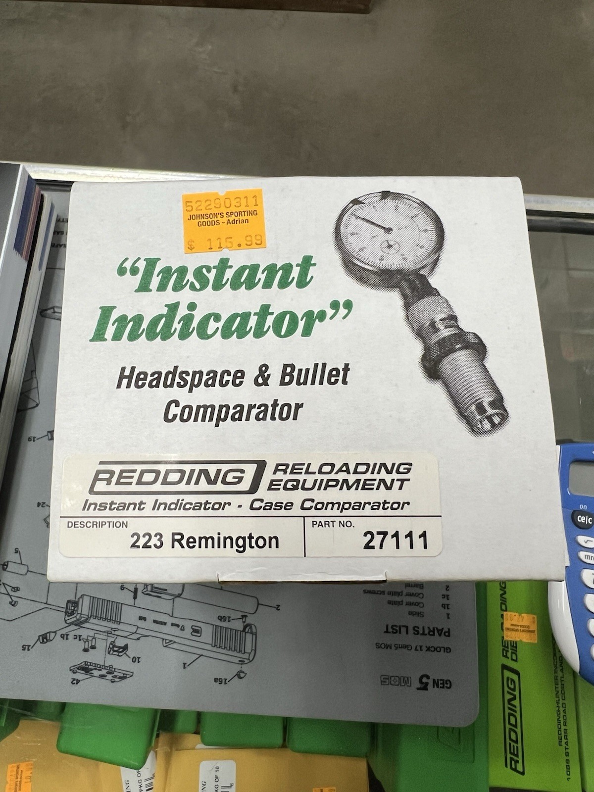 Redding .223 Headspace And Bullet Comparator