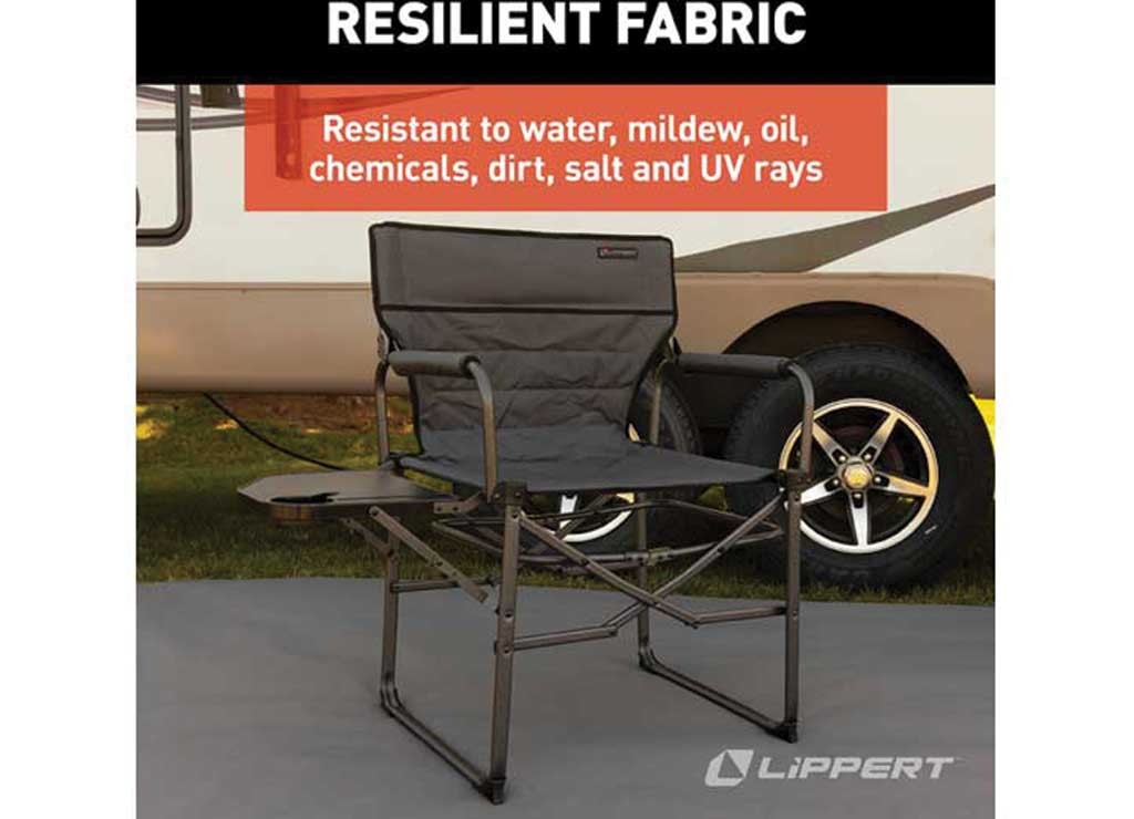 Lippert 2022120579 Compact Folding XL Director Chair