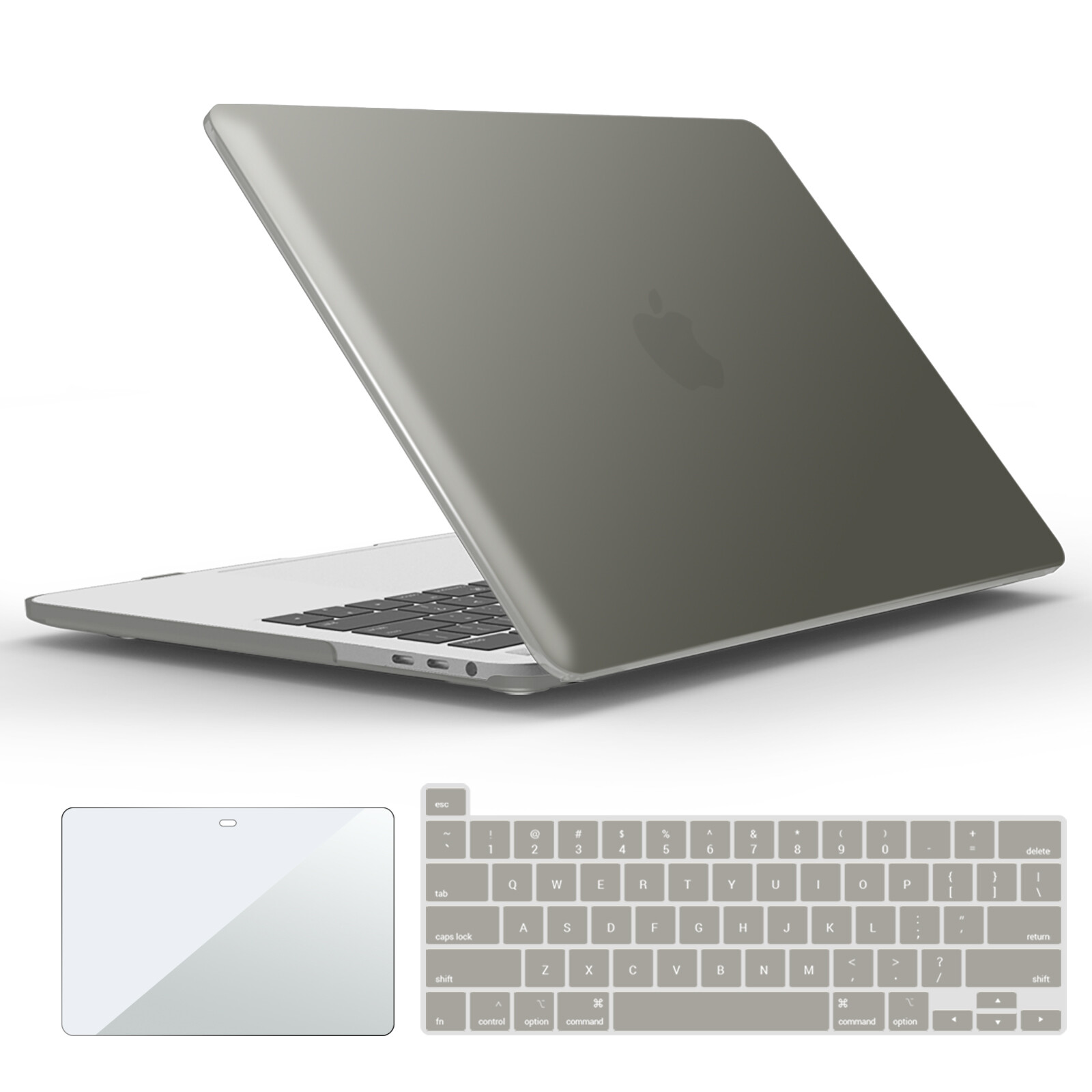 IBENZER Case for MacBook Pro 13 15 inch w/ Keyboard Cover + Screen Protector