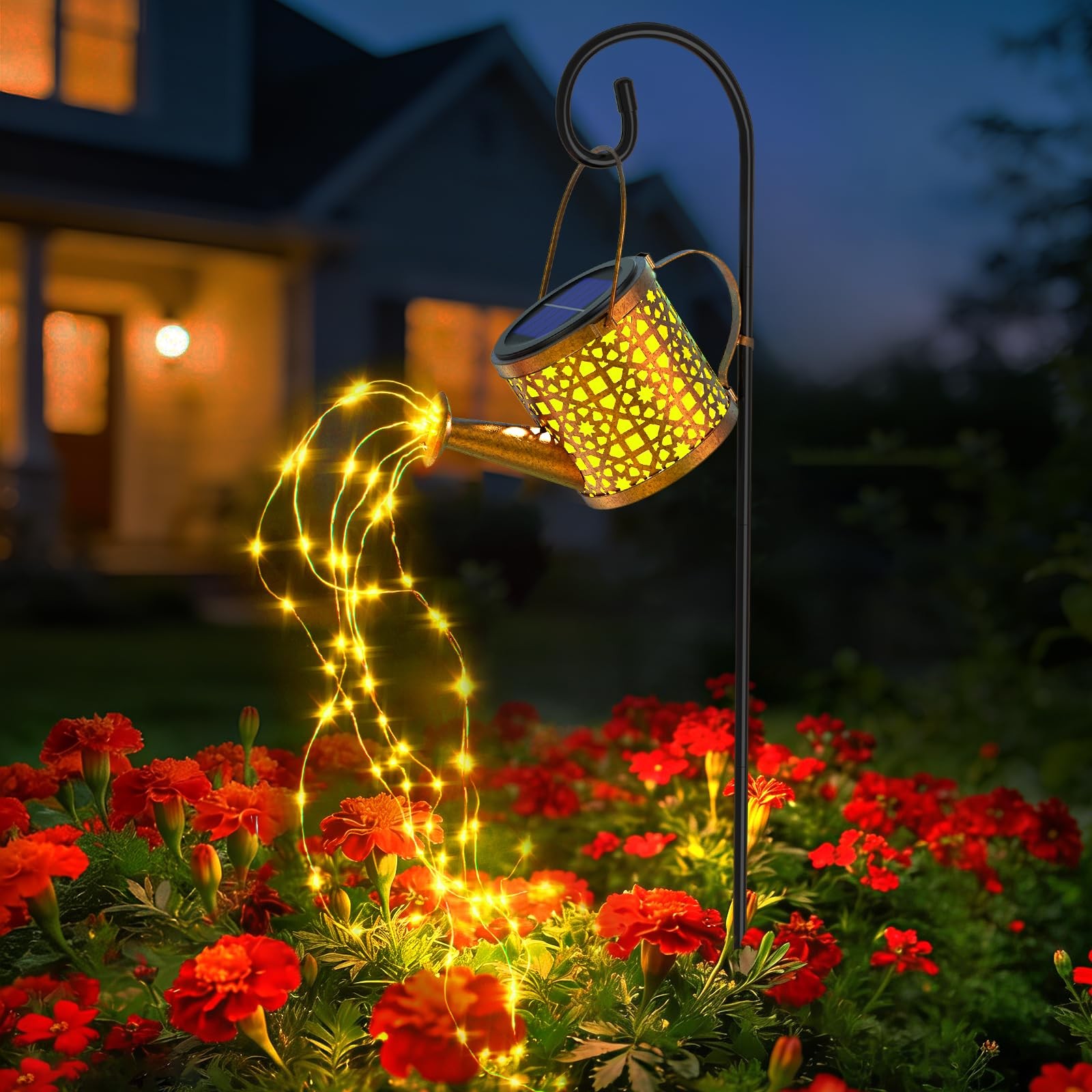 Betolean Solar Watering Can Lights Waterproof Solar Lights Outdoor Decorative