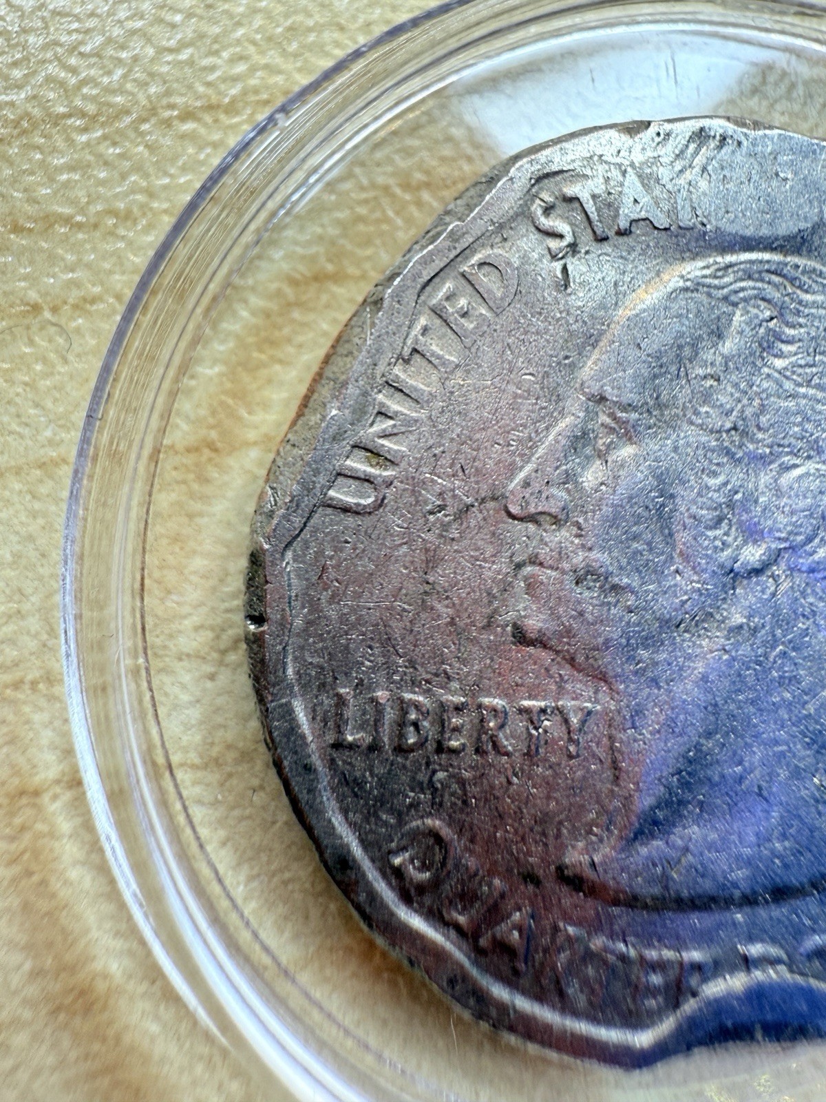 2001 New York Quarter With MAJOR Errors From Mint On Front And Back!!! RARE