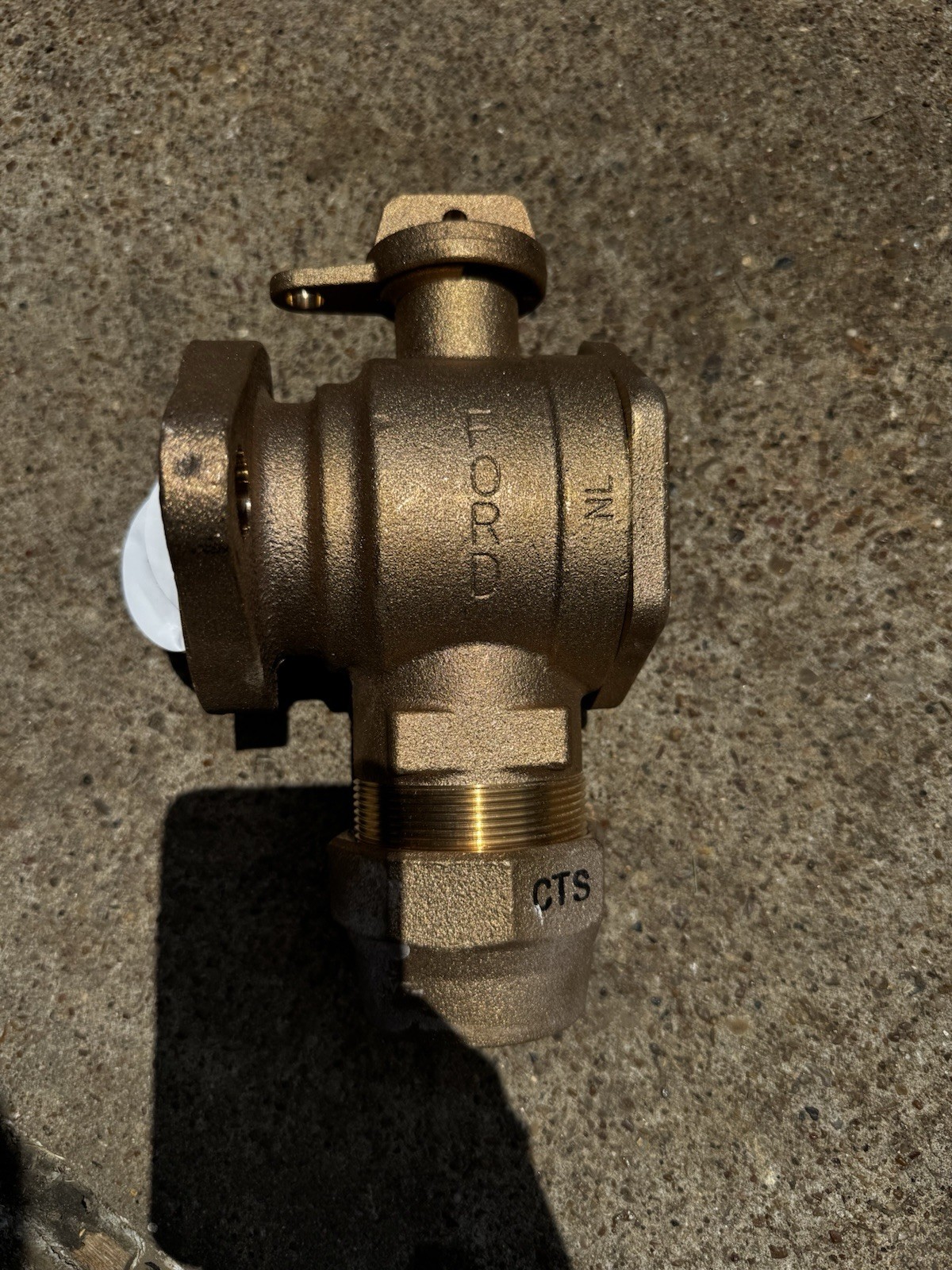 2” CTS Flange Angle Stop