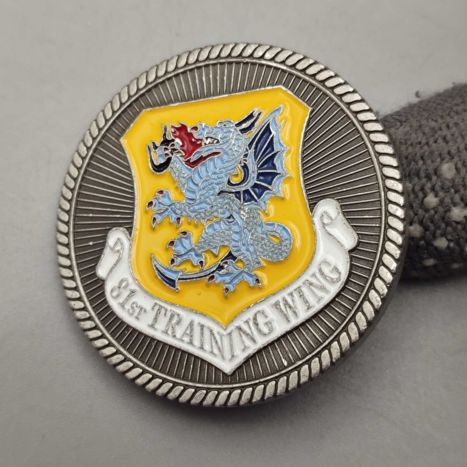 US Air Force Keesler Afb 81st Training Wing Challenge Coin