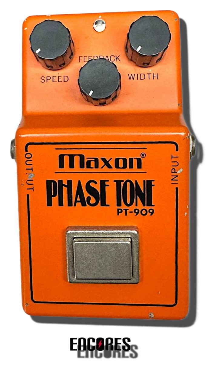 Maxon PT-909 Large-Case Phaser Pedal 2021 Tested & Works