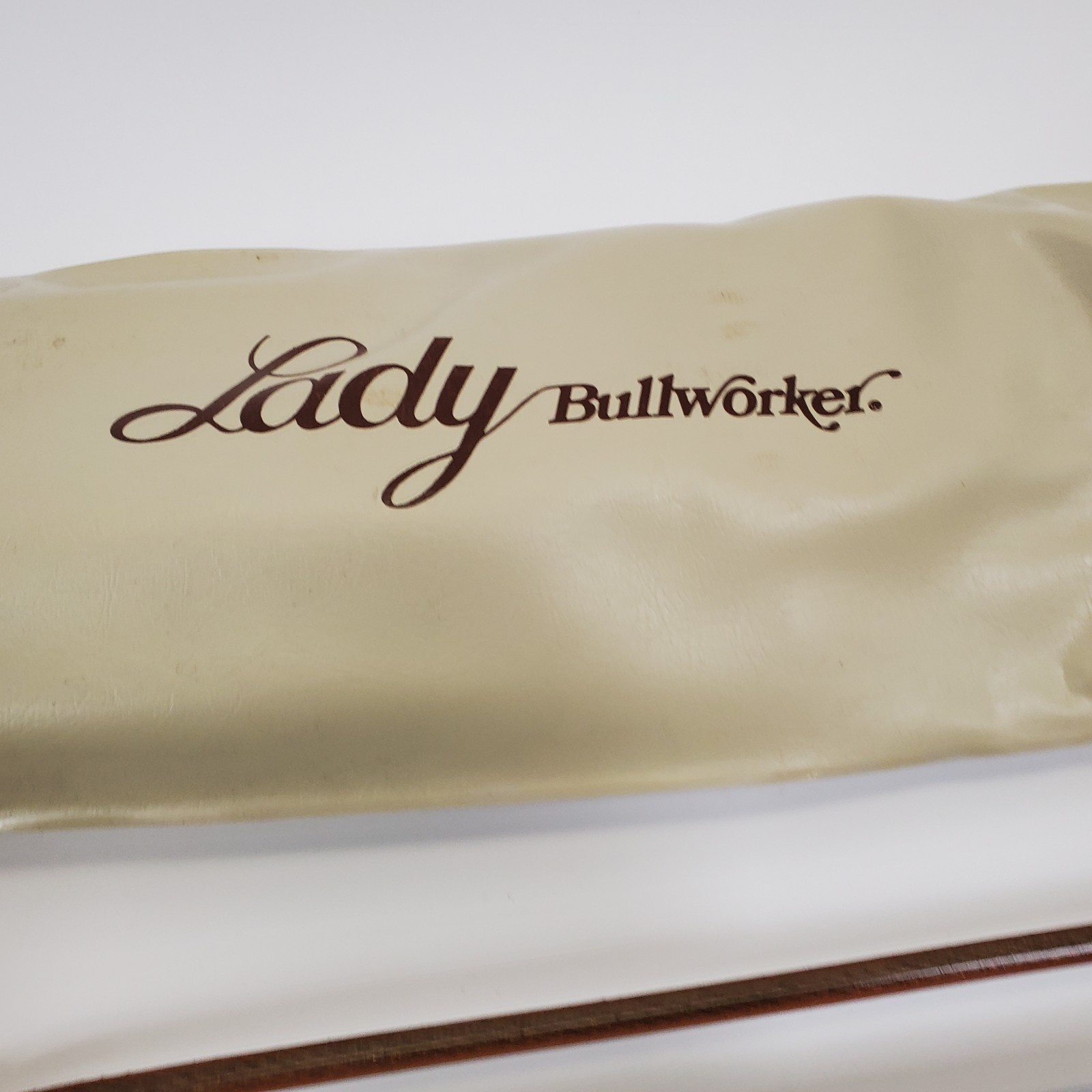 Vintage 70s Lady Bullworker Isometric Exercise Kit Complete w Case Chart Book