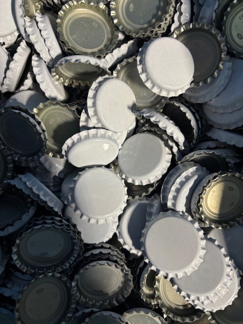 White Oxygen Absorbing Crown Bottle Caps for Homebrewing 288 Count NEW