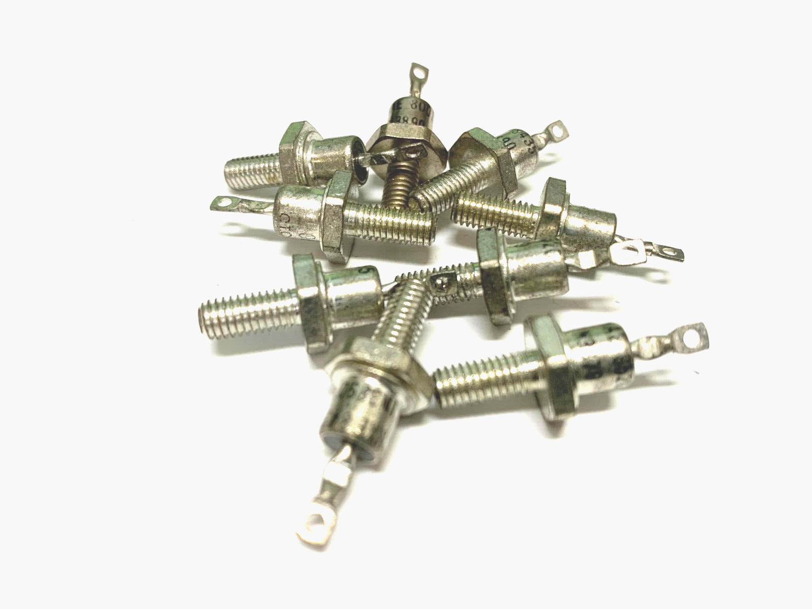 LOT OF 2 1N1204A JAN  RECTIFIER DIODE 12A/400V