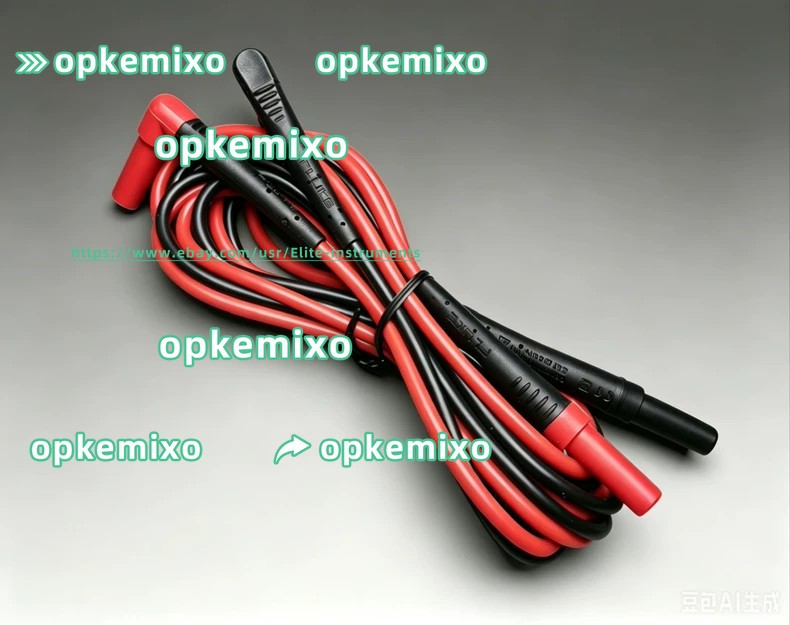1PC Fluke TL224 SureGrip Silicone Test Leads Multimeter Silicone Extension Cable