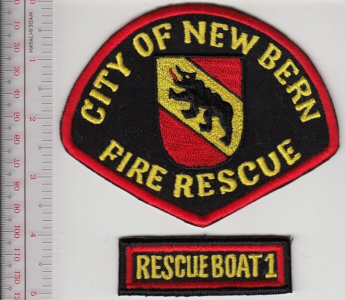 Fire Boat North Carolina City of New Bern Fire Department Fire Rescue NO TARIFF