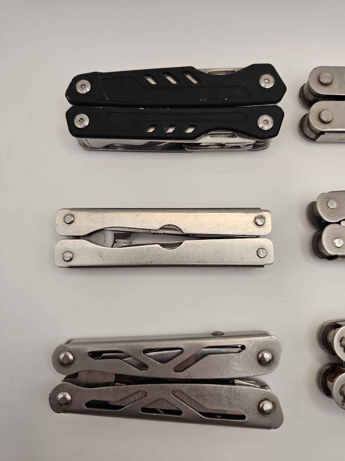 Lot of 6 Multi-Tool Pliers Husky EDC Camping Multitools Assorted Bundle