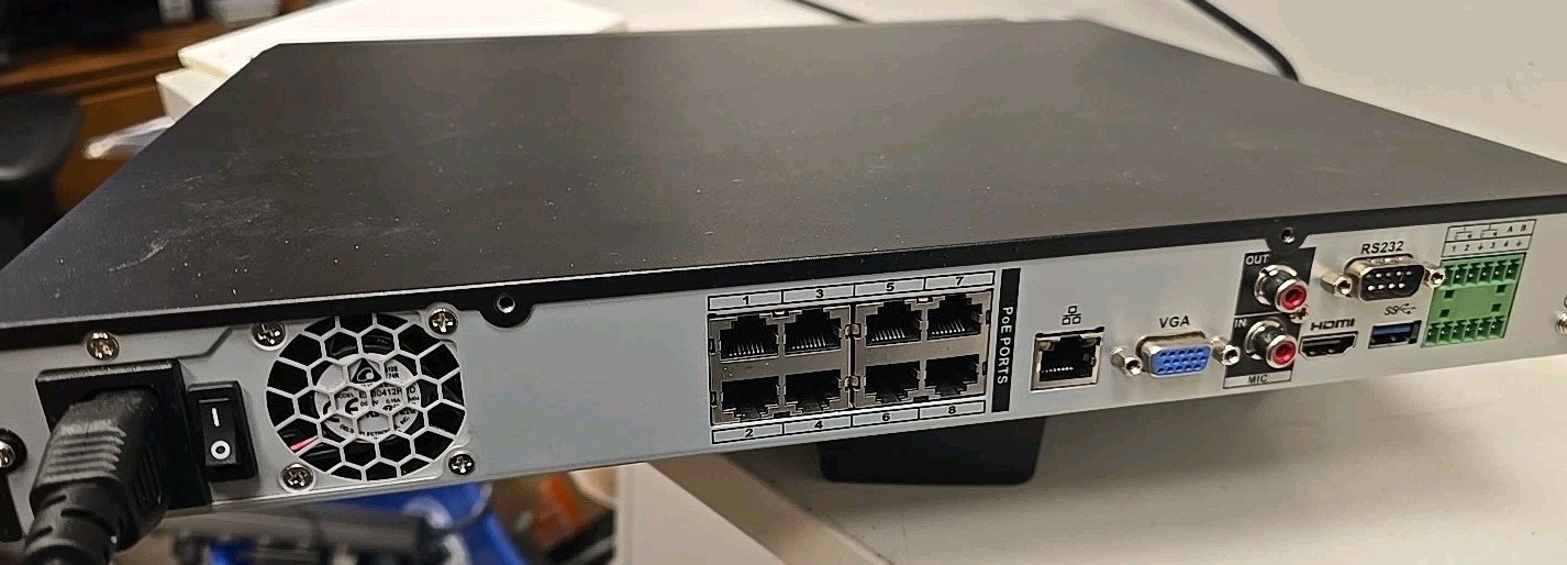 Lorex NR808-N home security DVR NVR - tested and working!