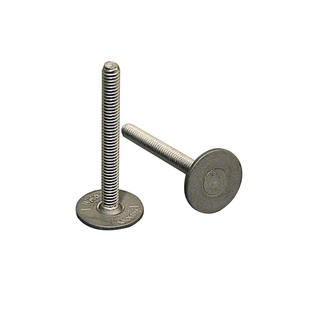 Weld Mount 1.5" Tall Stainless Panel Stud w/0.62" Base & #8 x 32 Threads - Qt...