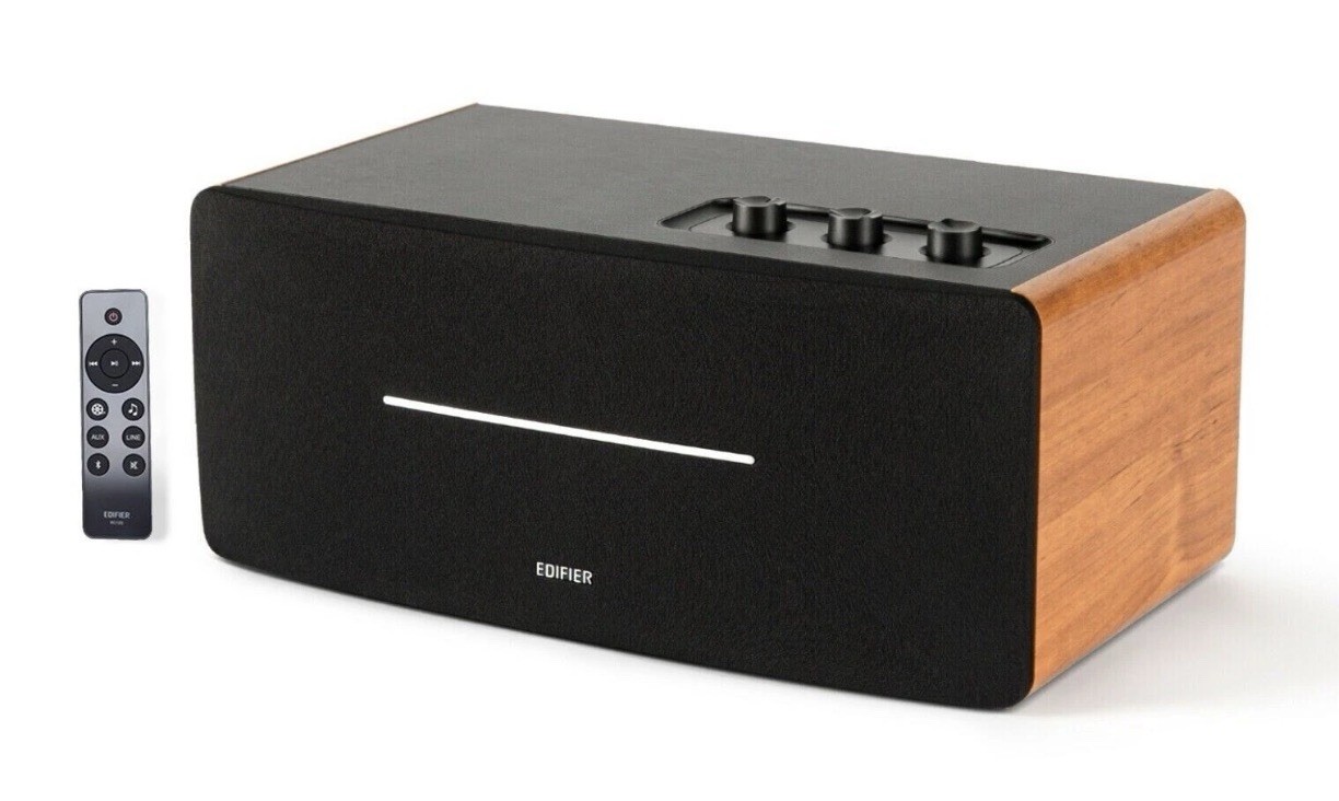 Edifier D12 Tabletop Bluetooth Speaker Wireless 70W RMS with Subwoofer Line Out