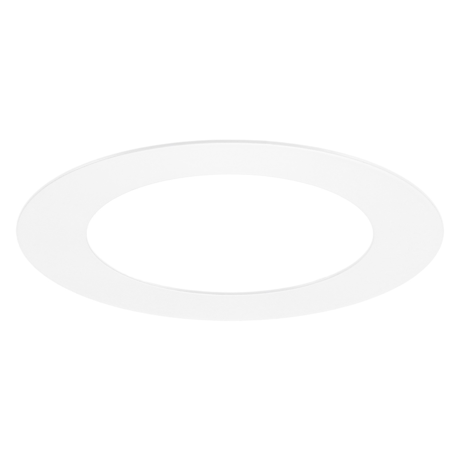 1-Pack 2" ID 3" OD Steel Goof Rings for 2 Inch Recessed Lights, White