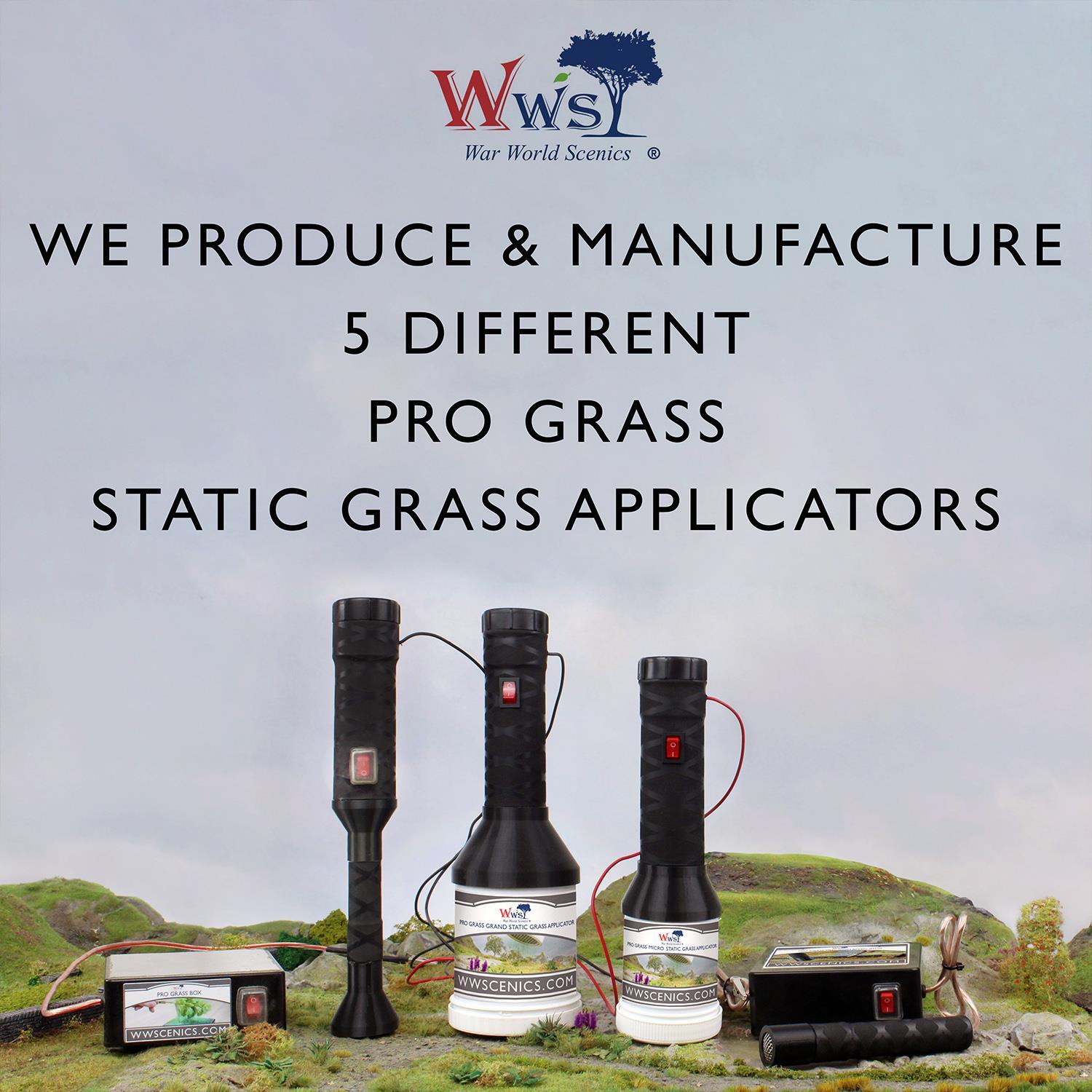 WWS 4mm Spring Static Grass | DIFFERENT SIZES | WSG4 | Model Scenery Material