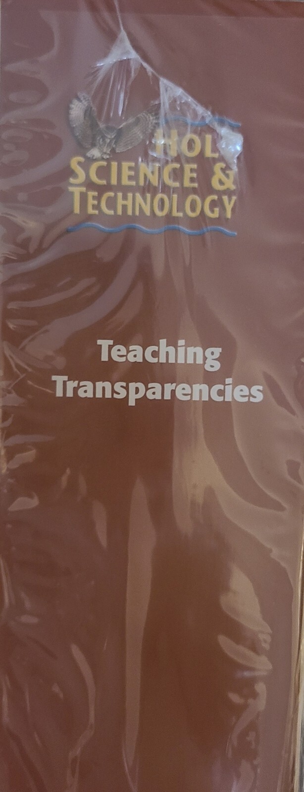 Holt Science & Technology Teaching Transparencies~LIFE /PHYSICAL /EARTH Science