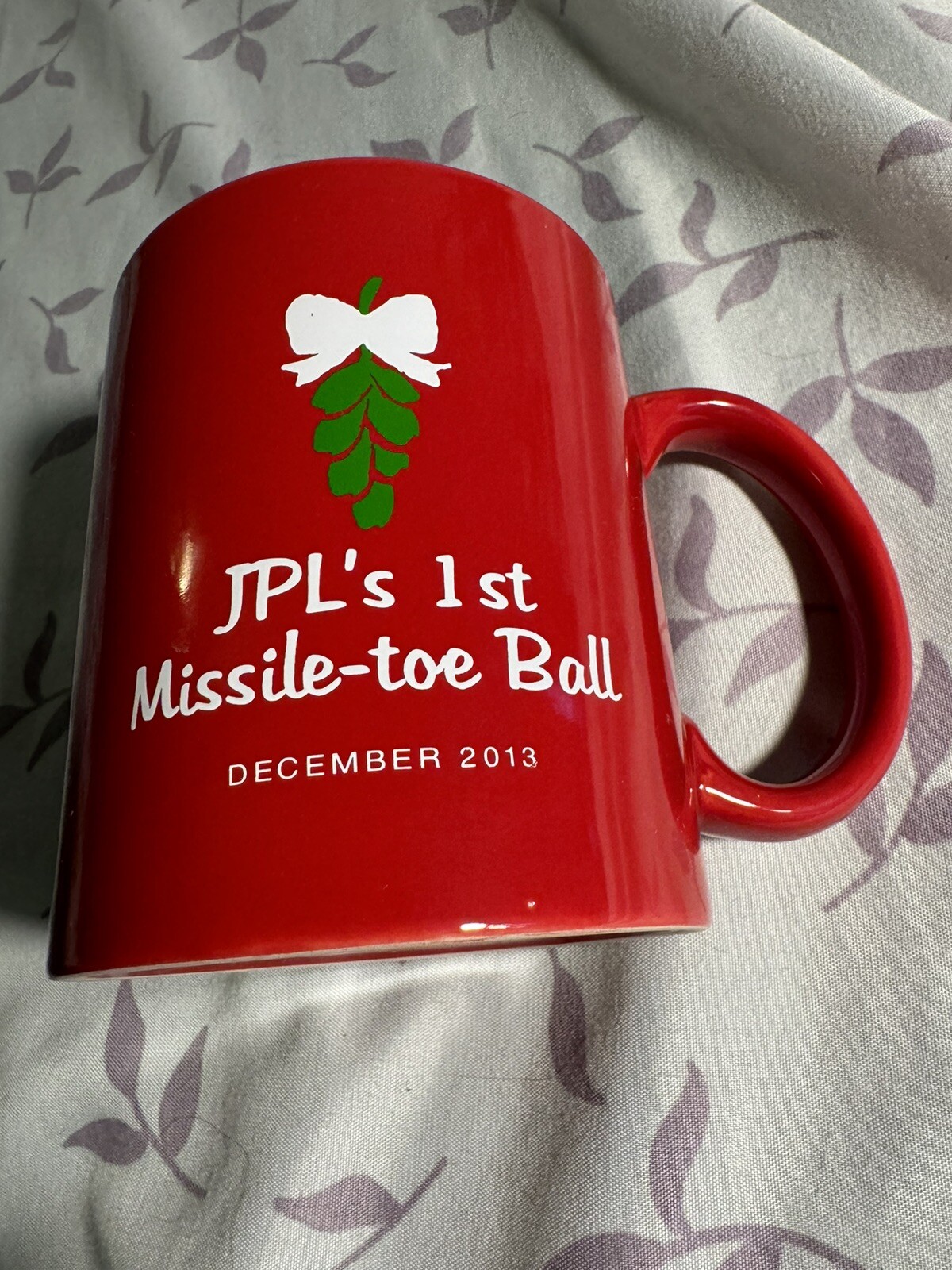 JPL NASA Pasadena California 1st Annual Christmas Party Ball 2013 Coffee Mug