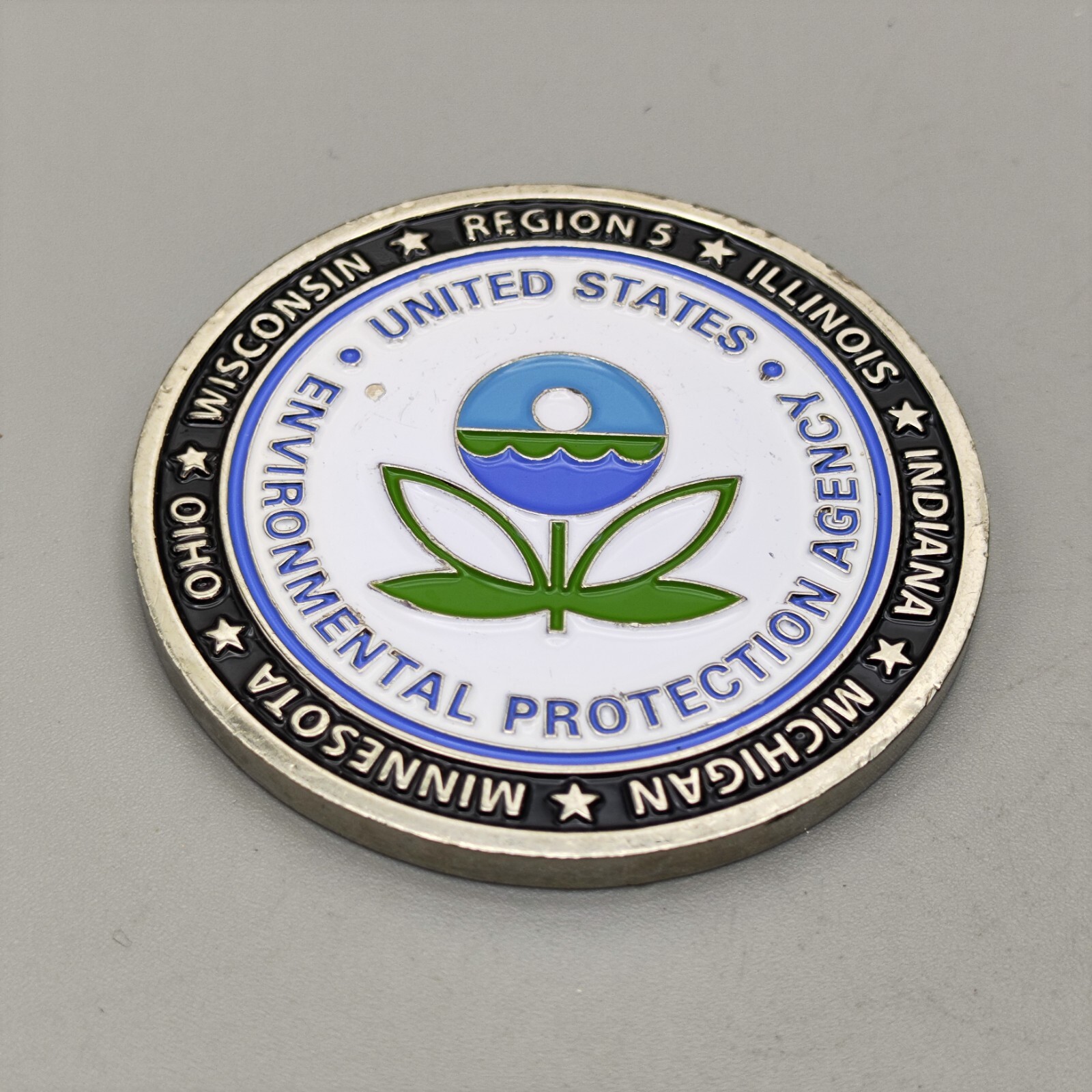 US Environmental Protection Agency Challenge Coin