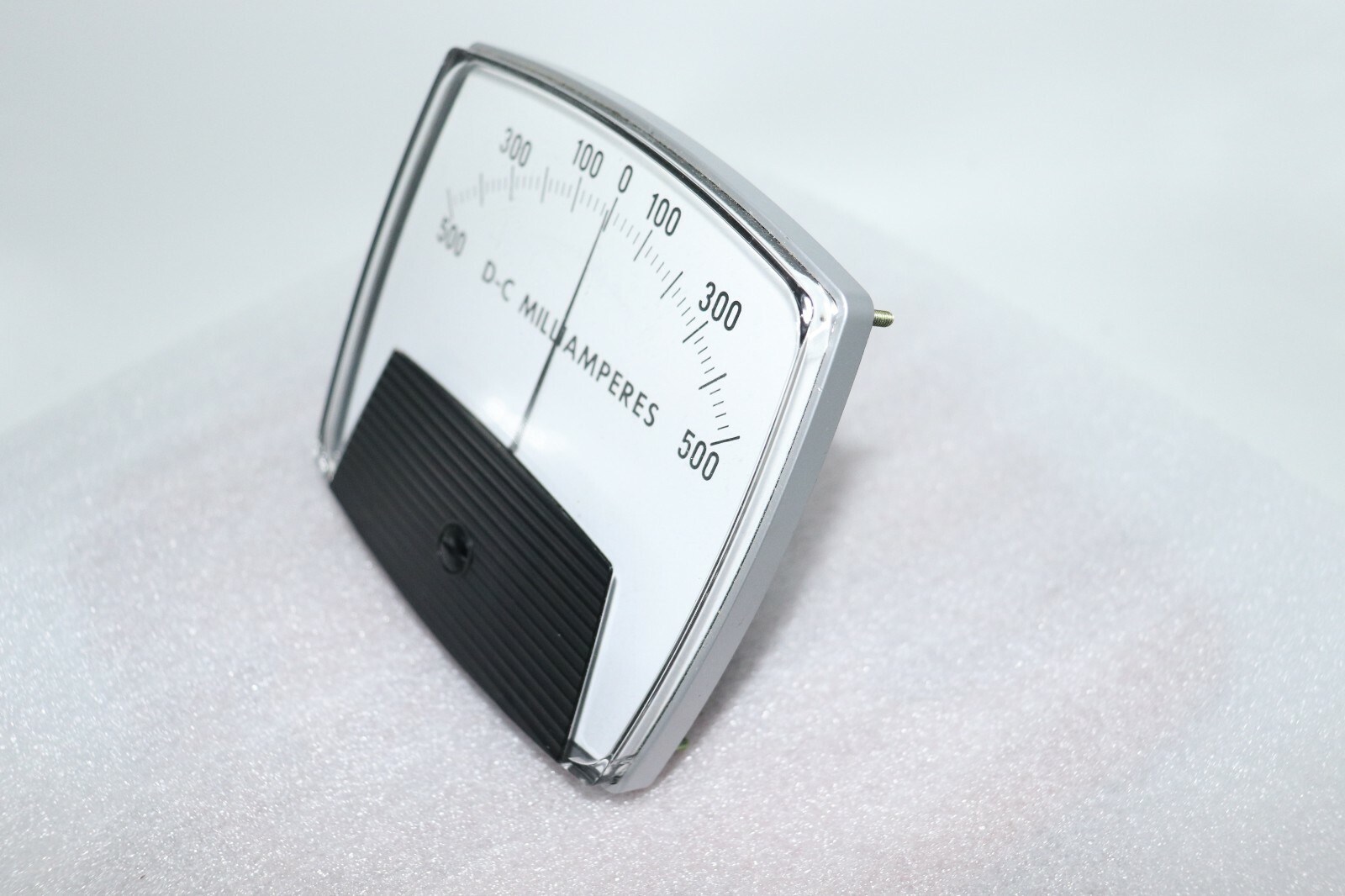 GE 0-500 +/- D-C MILLIAMPERES Panel Meter Gauge