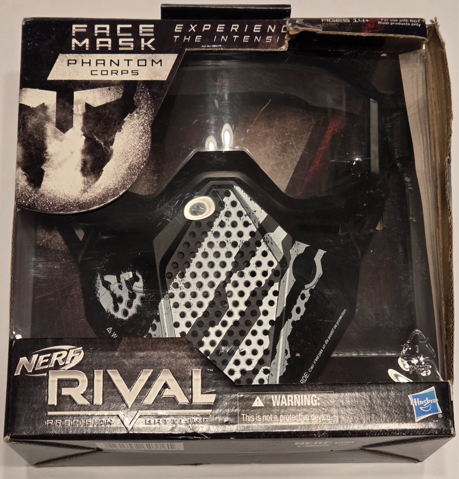 BRAND NEW NERF Rival Phantom Corps Face Mask Precision Battling Adjustable DB
