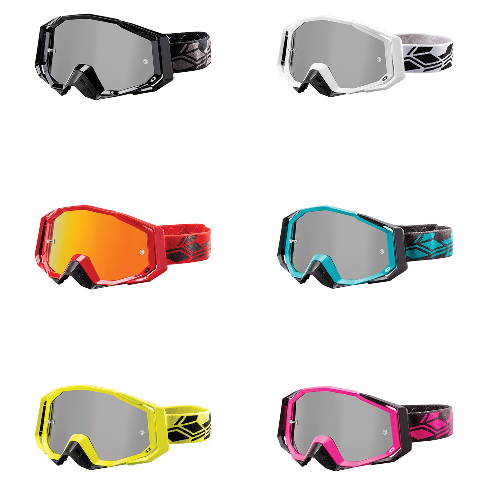 Adult Castle X TRACE Goggles ATV/UTV Off Road Dirt Bike MX Side by Side
