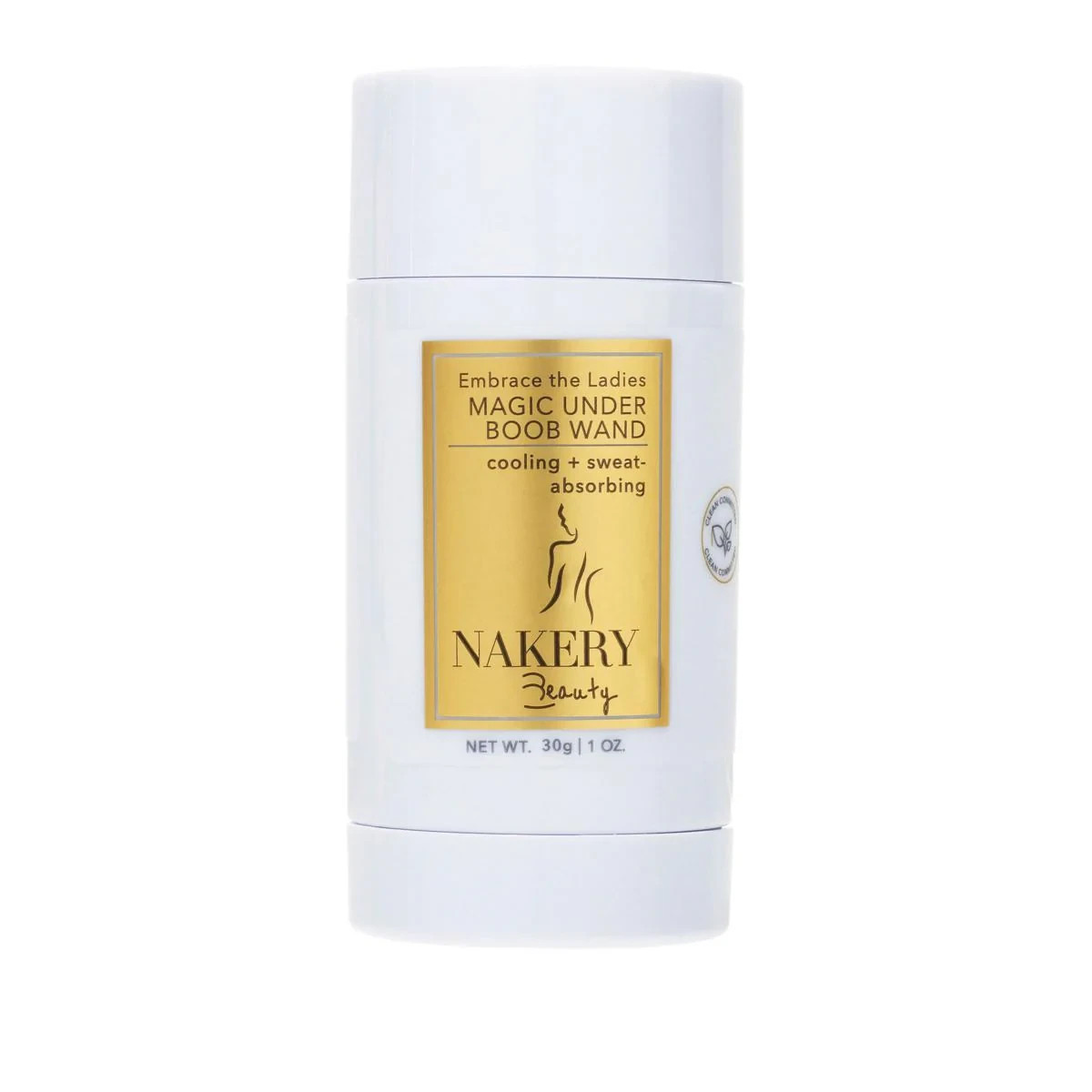 Nakery Beauty Sweat-Absorbing Magic Under Boob Wand, 1 Oz