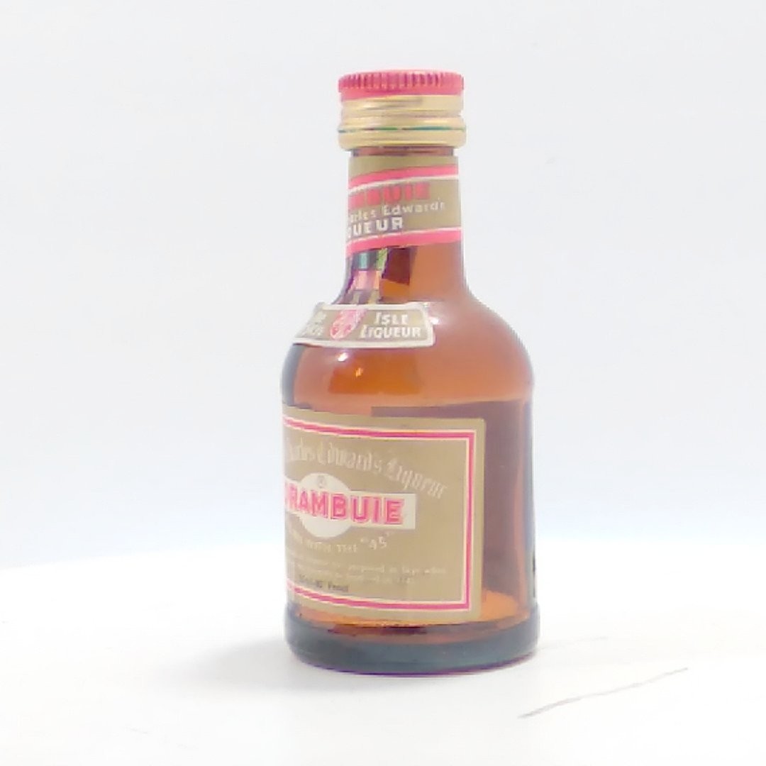 Drambuie Liqueur Scotland Miniature Empty Bottle