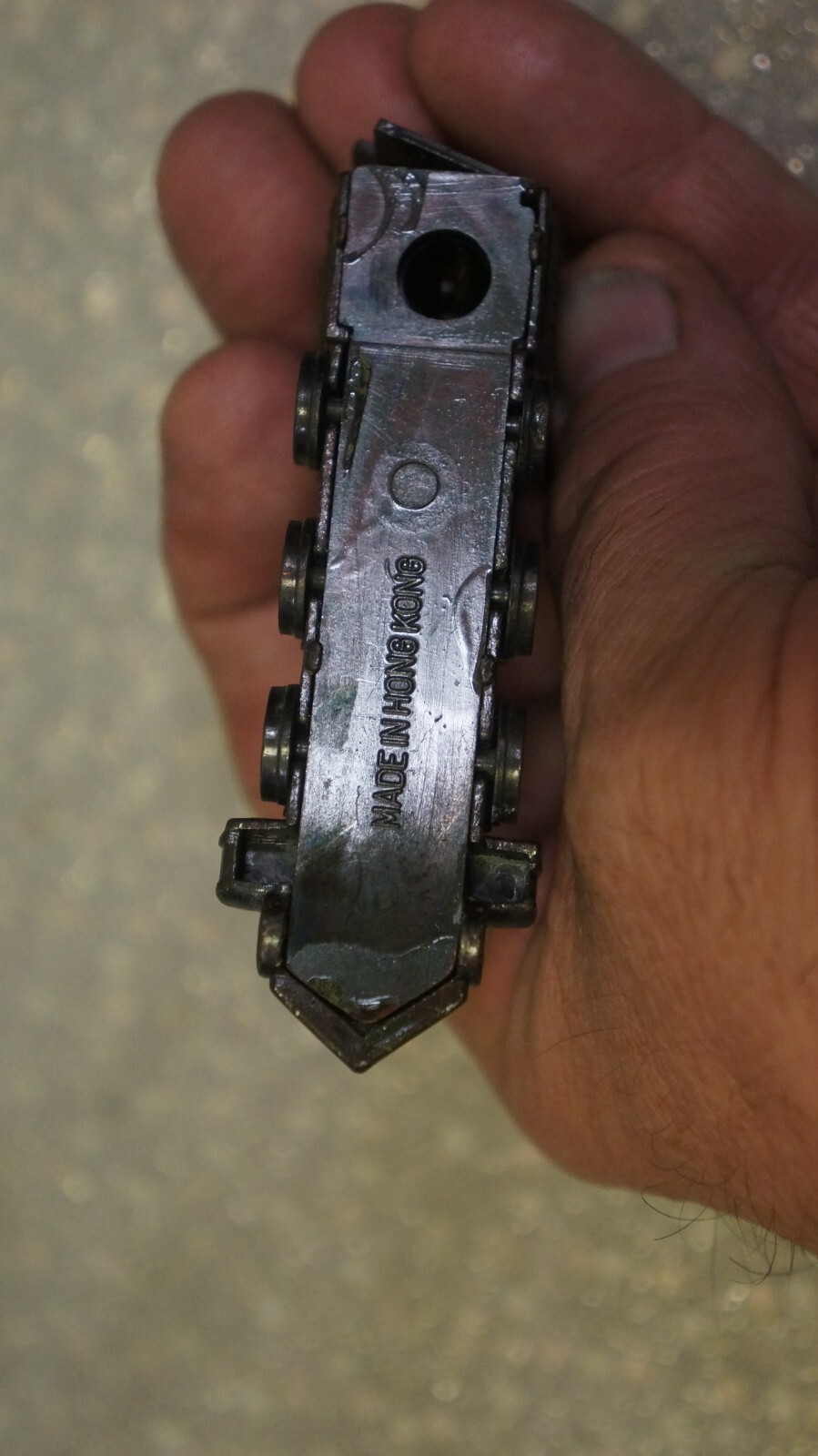 3" X 1.5" VINTAGE TRAIN PENCIL SHARPENER