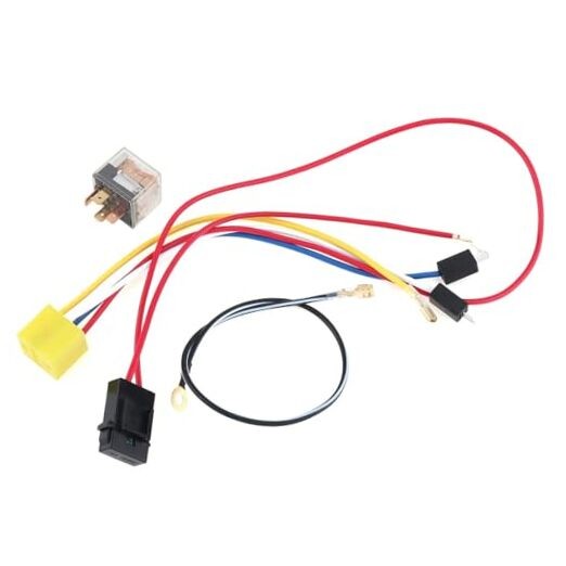 Air Horn Relay Wiring Harness Kit, Universal 12V Wires and Relay for Air Horn