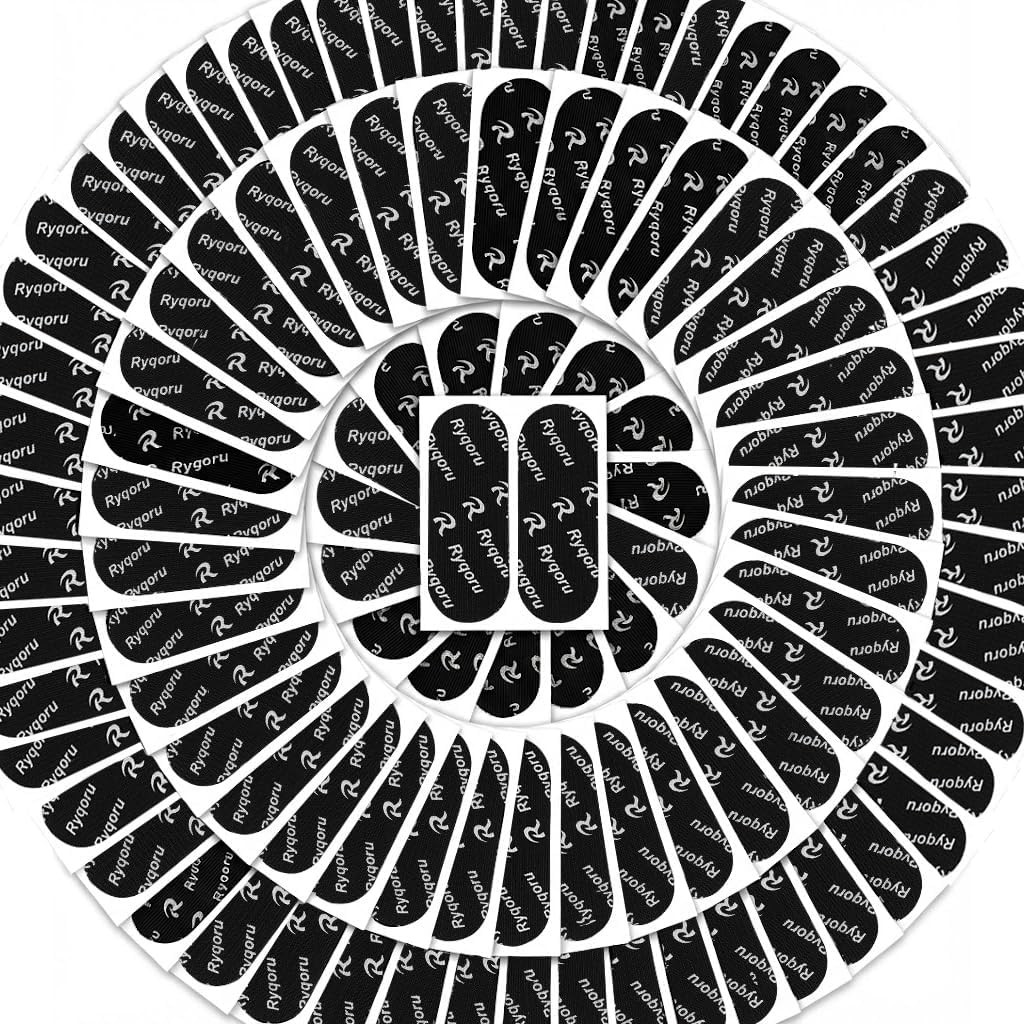 120 PCS Bowling Thumb Tape (Fast Release Black) – Pre-Cut Finger Insert Grip Tap