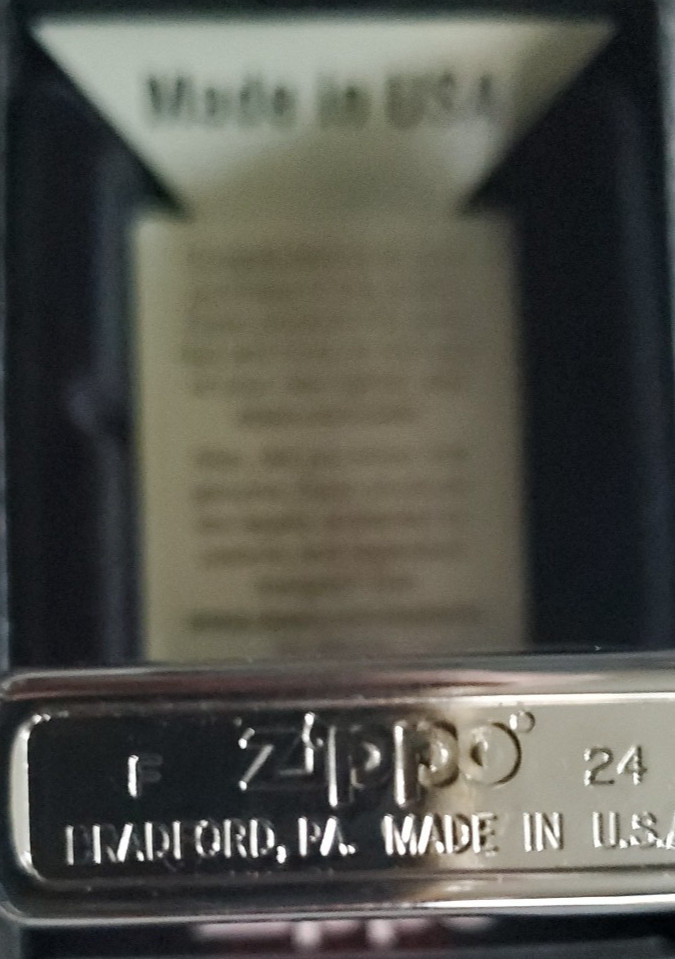 Zippo Regular Chrome Venetian, Item 352/ #26
