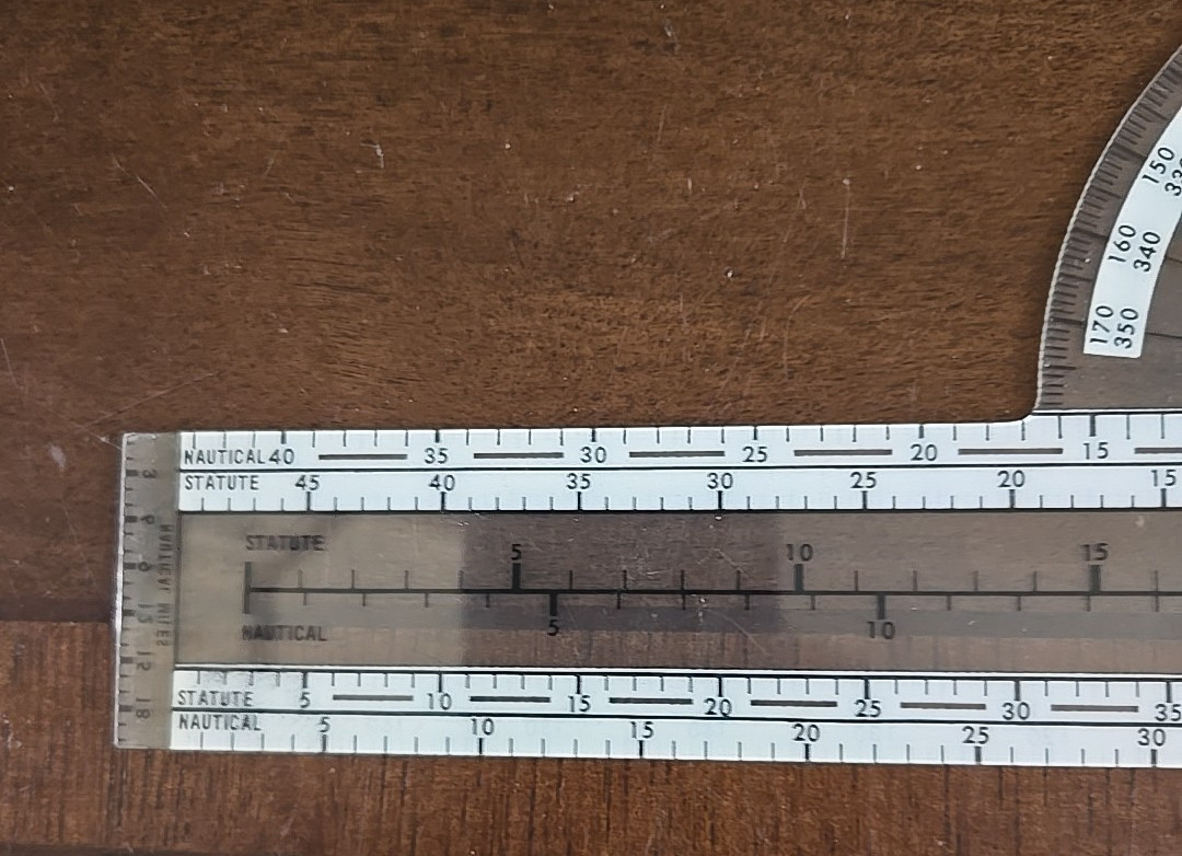 Vintage Jeppesen PN-1 Flight Navigation Plotter